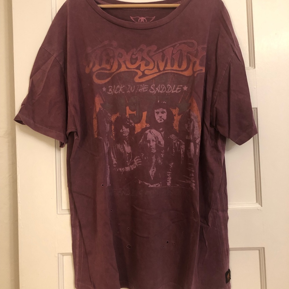 Free People x Trunk Aerosmith Graphic Tee